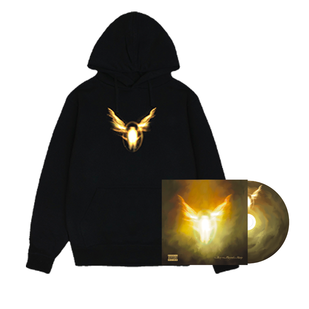 The Boy Who Played the Harp CD + Icon Hoody
